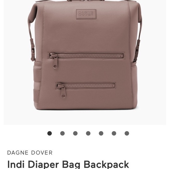 NWT LARGE Dagne Dover Dune Neoprene Diaper Bag - Picture 6 of 10